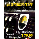 Mastering Package Standard 6 to 10 Tracks/Song