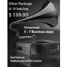 Mixing Package Silver 20 - 29 Tracks/Song